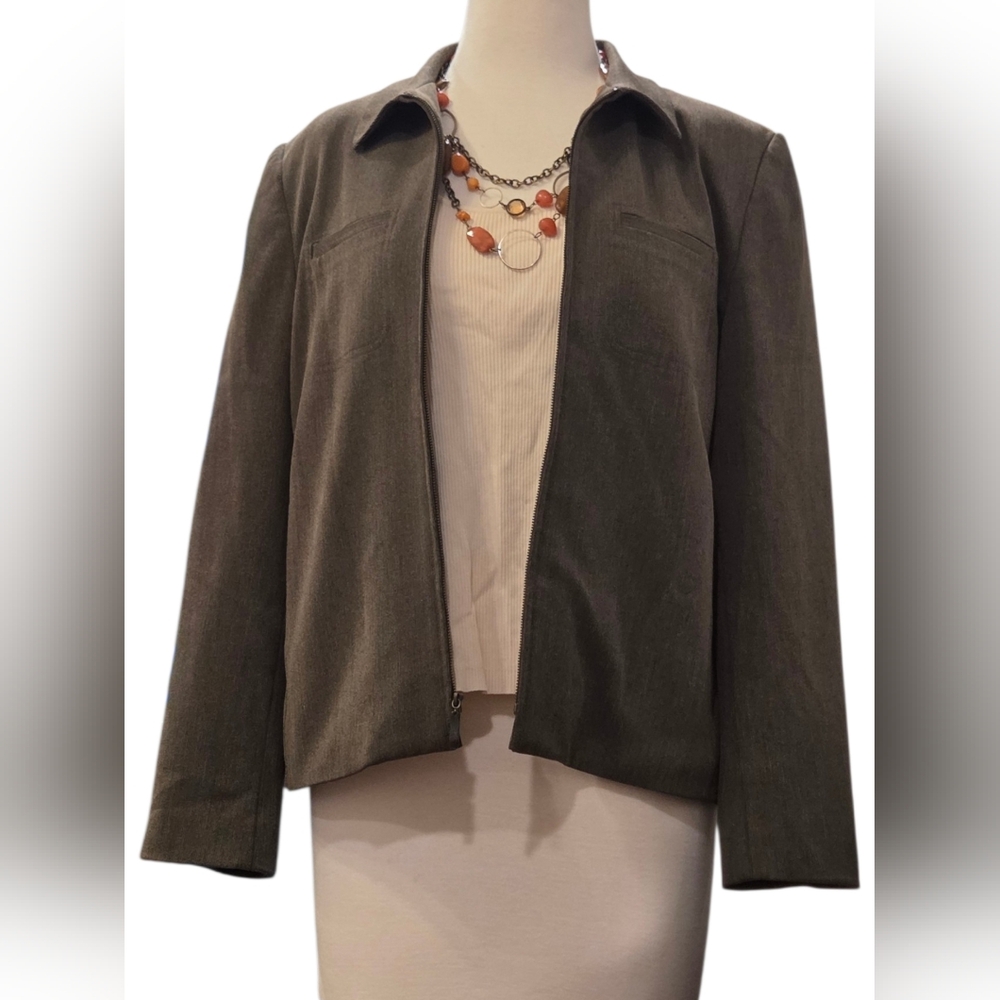 Rafaella Olive Green Blazer